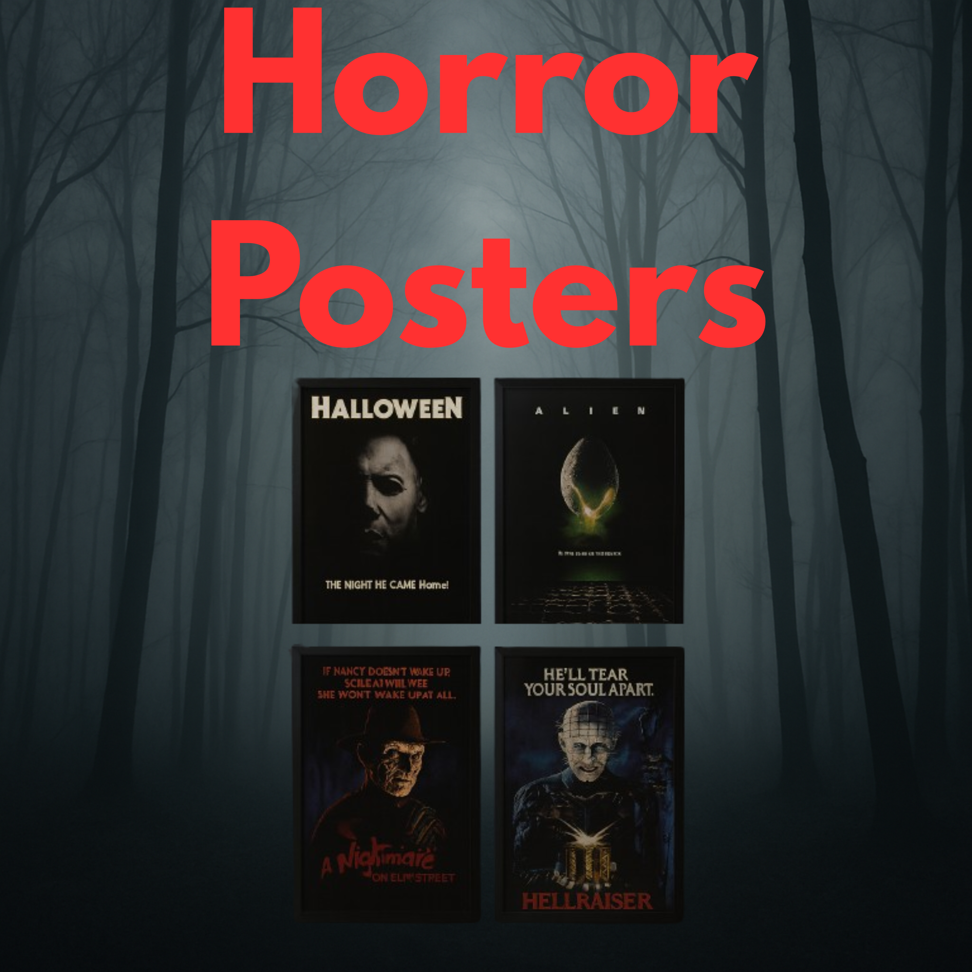 TerrorCraft Cult Classic Horror Posters