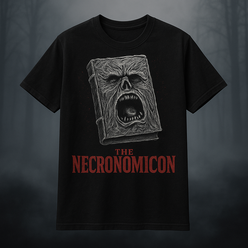 Necronomicon Horror Tee #1 – TerrorCraft Exclusive