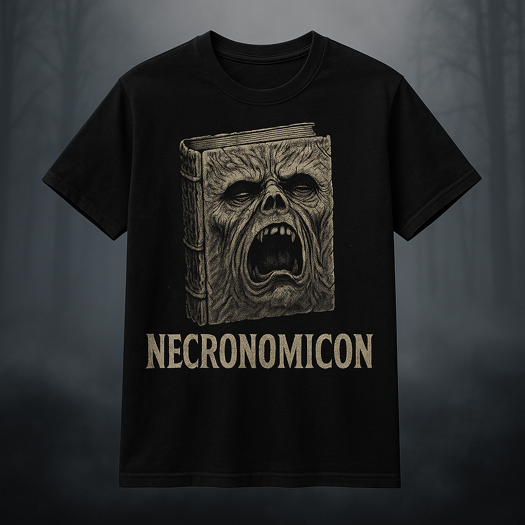 Necronomicon Horror Tee #3 – TerrorCraft Exclusive