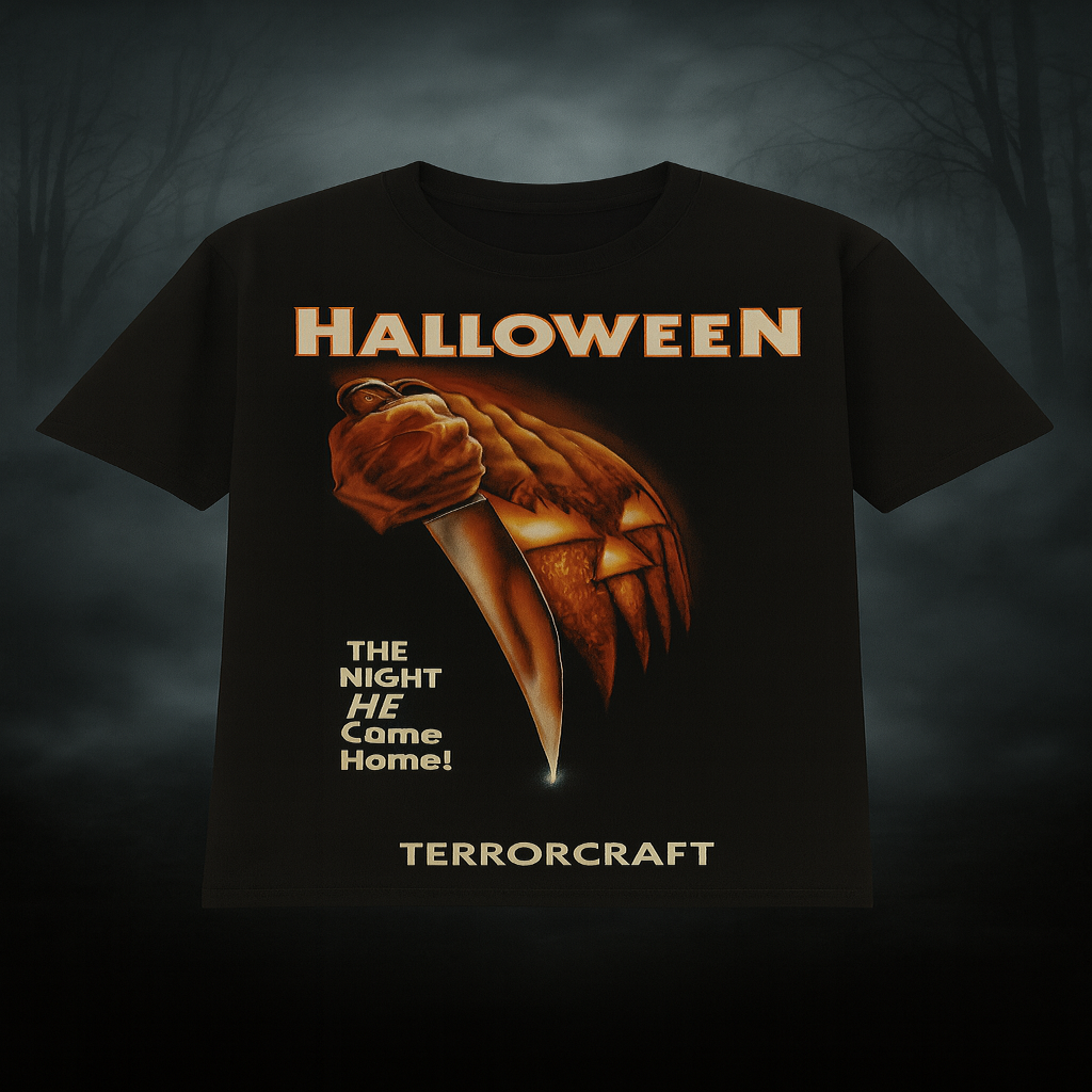TerrorCraft Classic Horror Collection – Premium Graphic Tees
