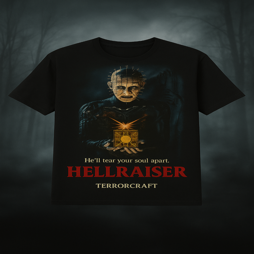 TerrorCraft Classic Horror Collection – Premium Graphic Tees