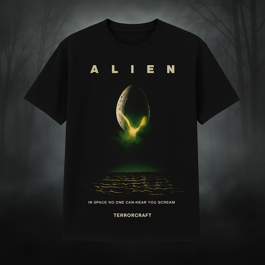 TerrorCraft Classic Horror Collection – Premium Graphic Tees