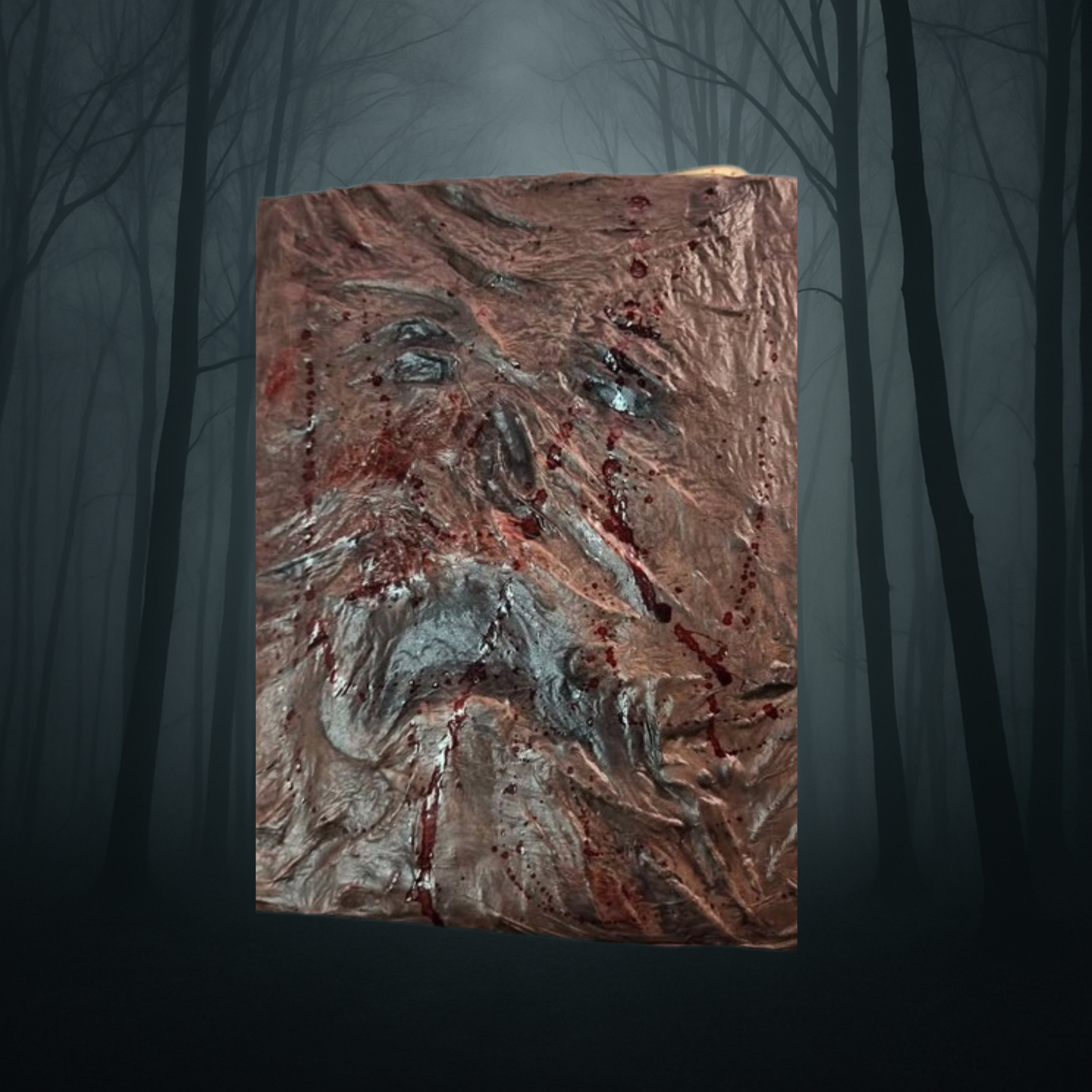 Handcrafted Necronomicon Prop – TerrorCraft Replica